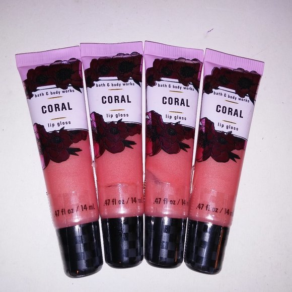Set of 4 Bath and‎ Body Works Lip Gloss - Picture 1 of 4